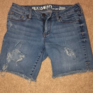 Bullhead denim shorts